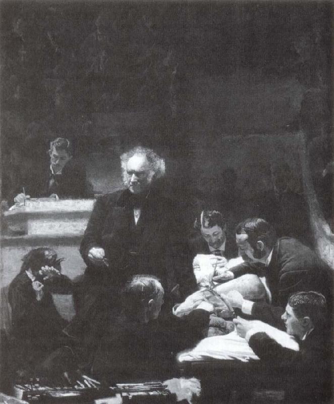 Thomas Eakins Das Agnew praktikum oil painting image